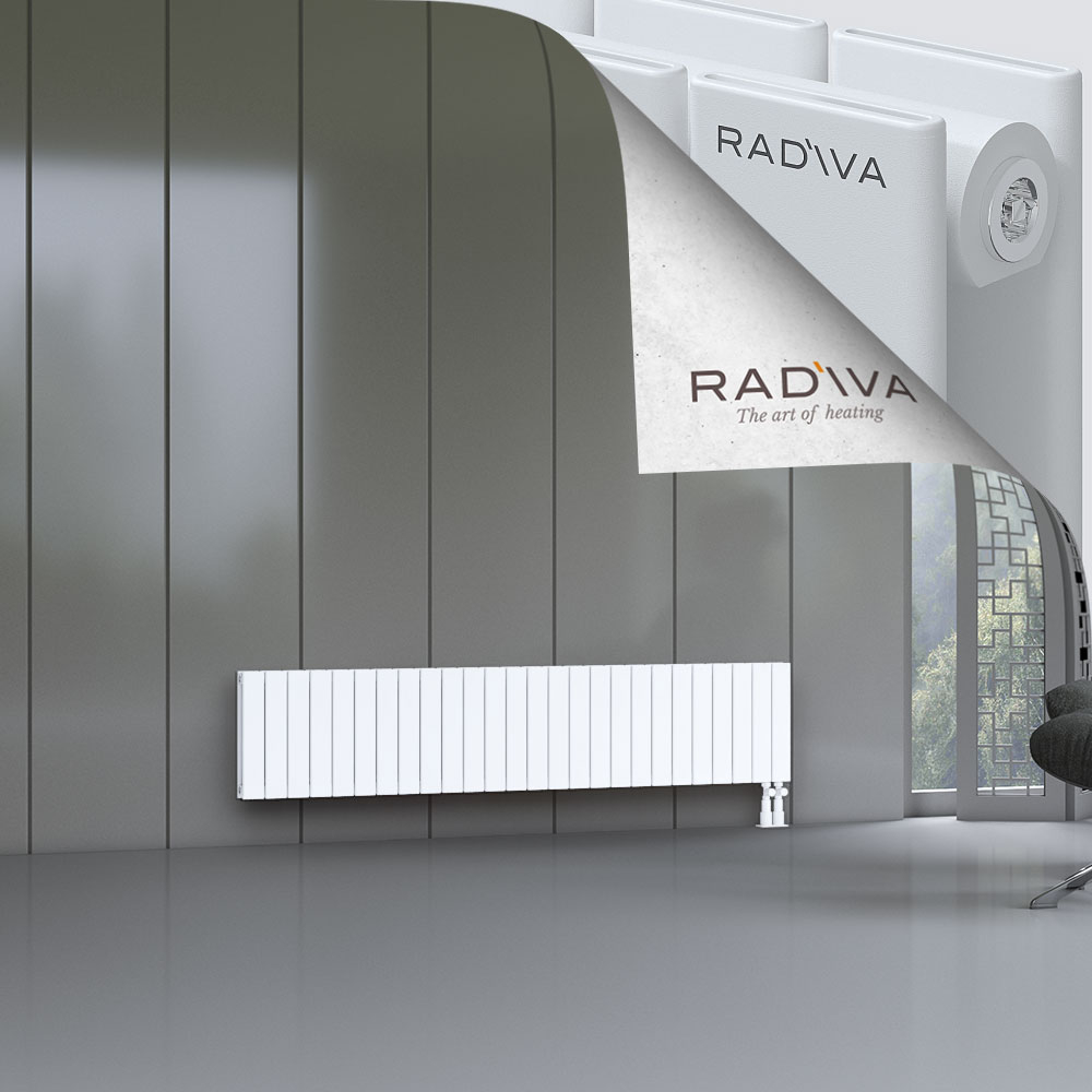 Oti Aluminium Radiator 400x1920 White - 3