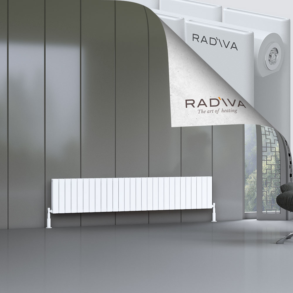 Oti Aluminium Radiator 400x2068 White - 1