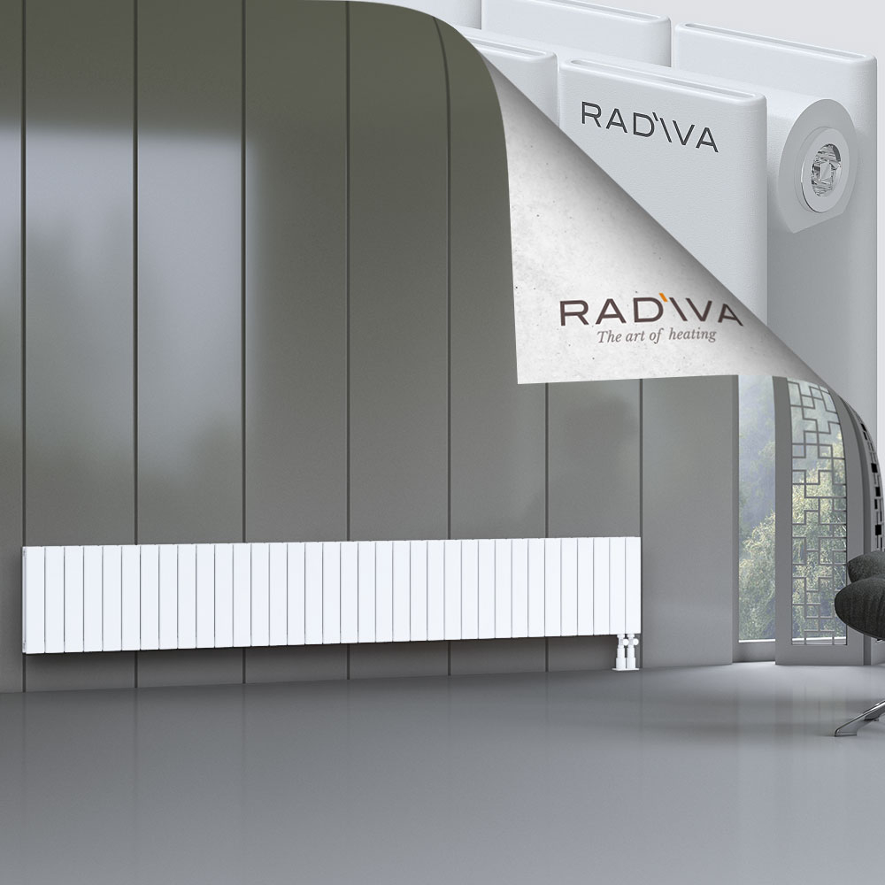 Oti Aluminium Radiator 400x2586 White - 3
