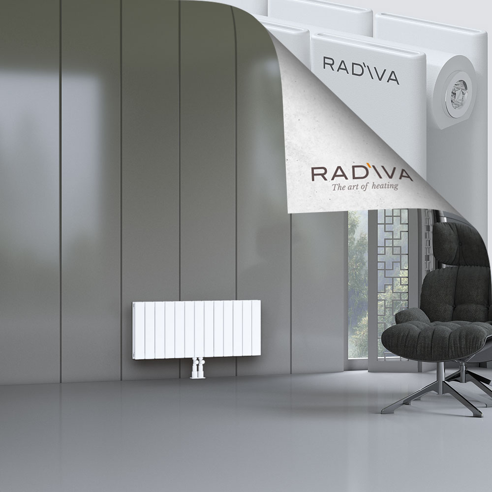 Oti Aluminium Radiator 400x958 White - 2