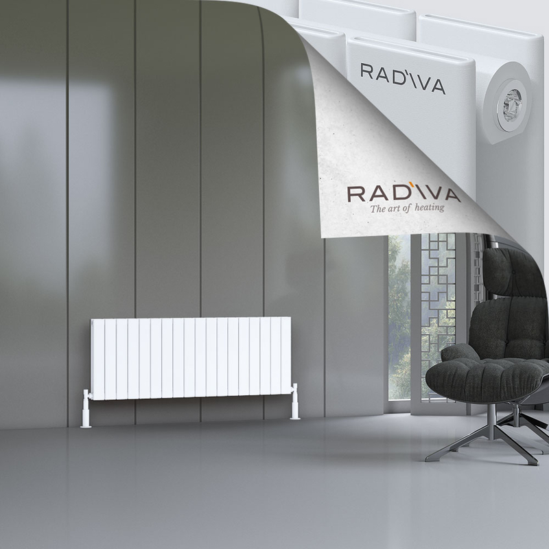 Oti Aluminium Radiator 500x1328 White