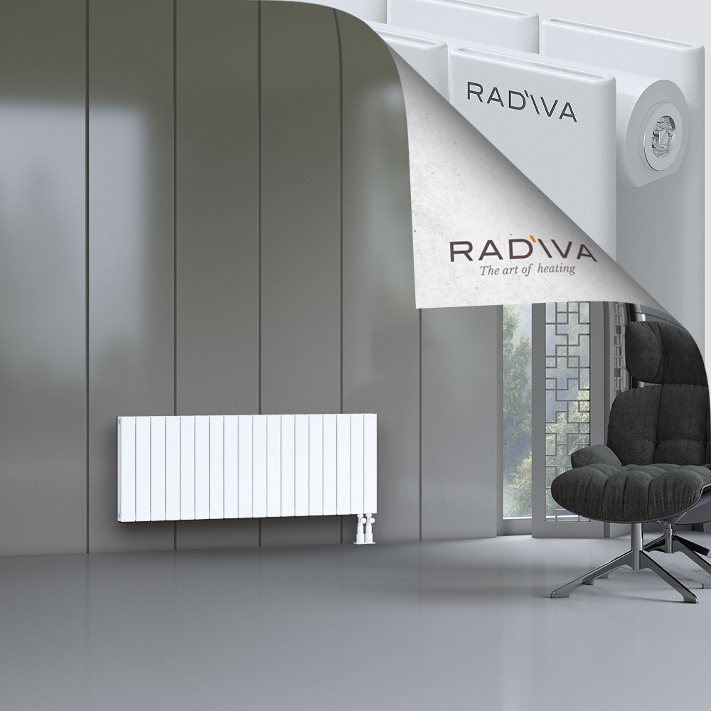 Oti Aluminium Radiator 500x1328 White - 3
