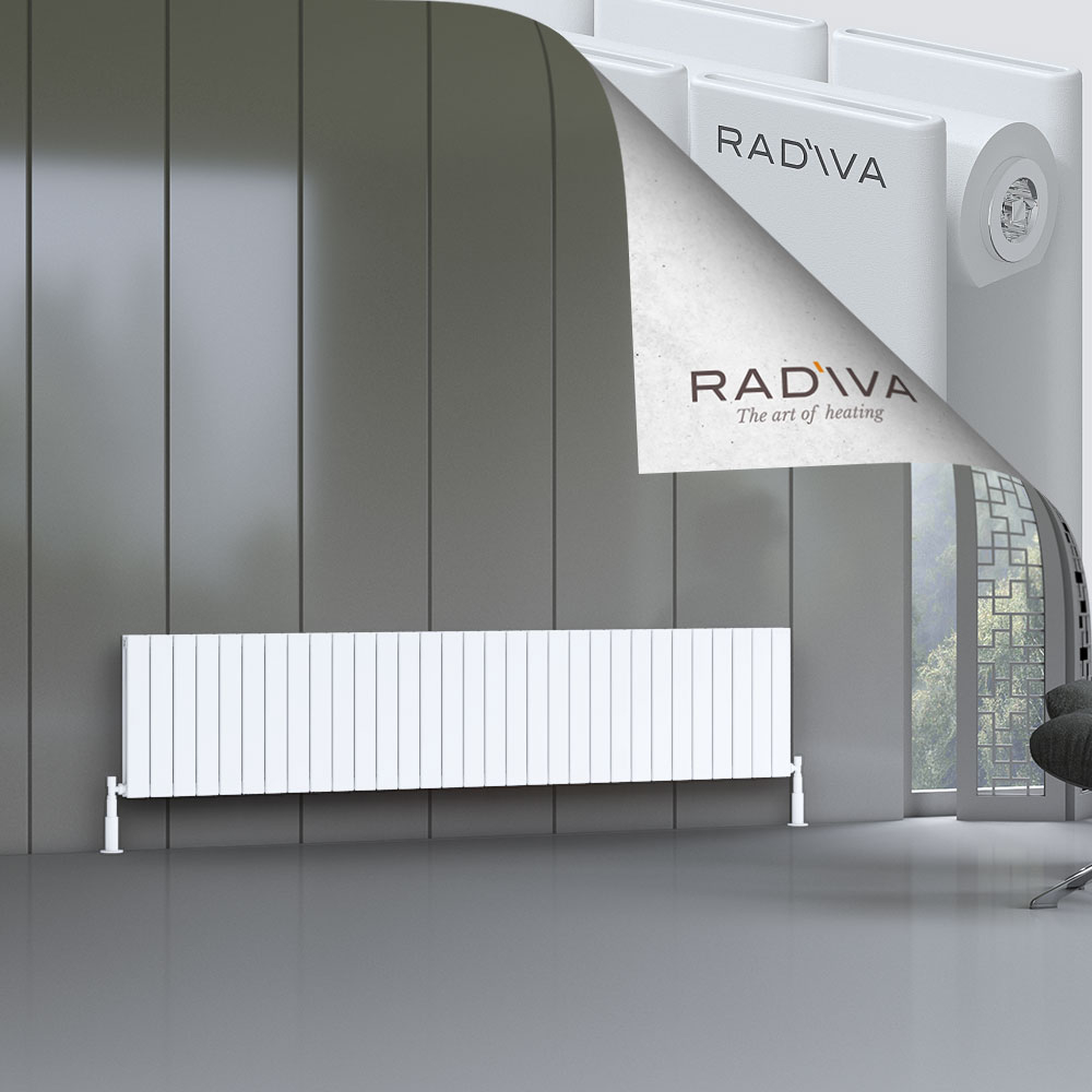 Oti Aluminium Radiator 500x2290 White - 1
