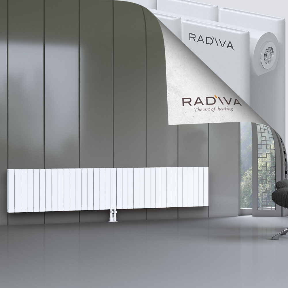 Oti Aluminium Radiator 500x2586 White - 2