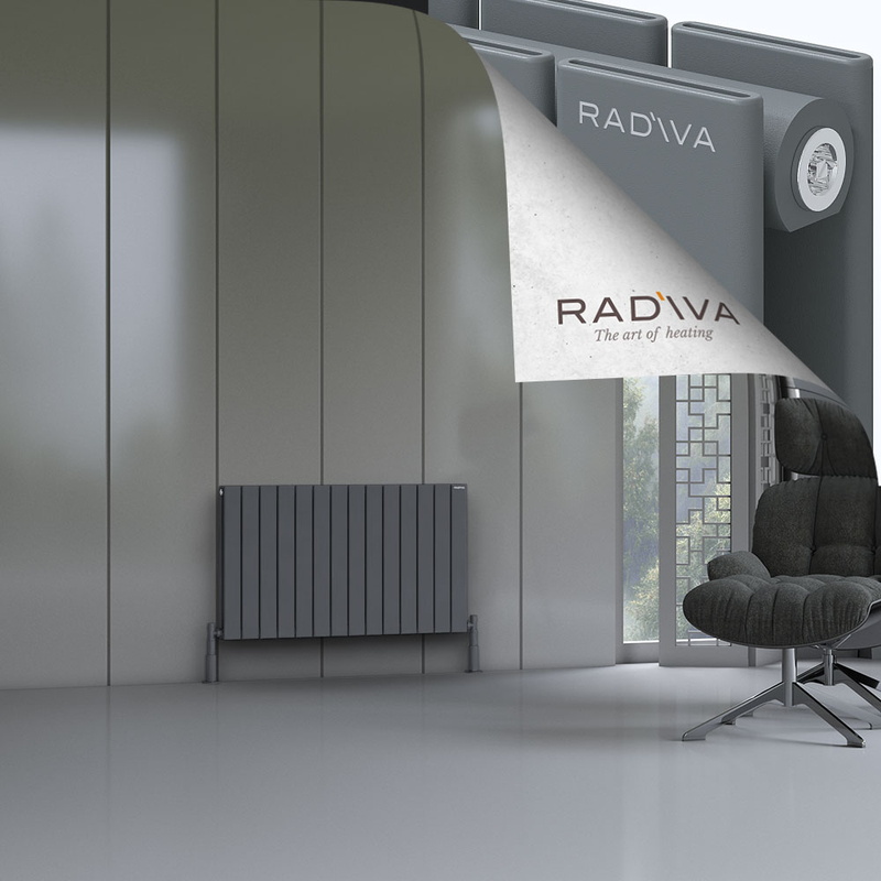 Oti Aluminium Radiator 600x1032 Anthracite 