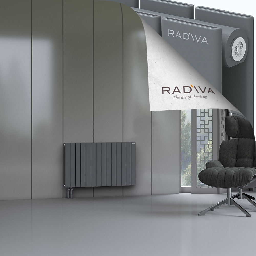 Oti Aluminium Radiator 600x1032 Anthracite - 4
