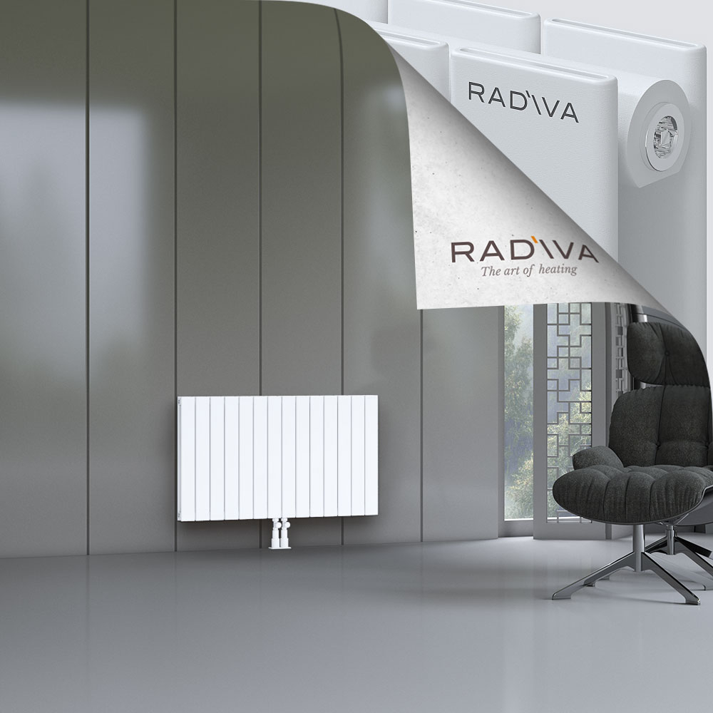 Oti Aluminium Radiator 600x1032 White - 2