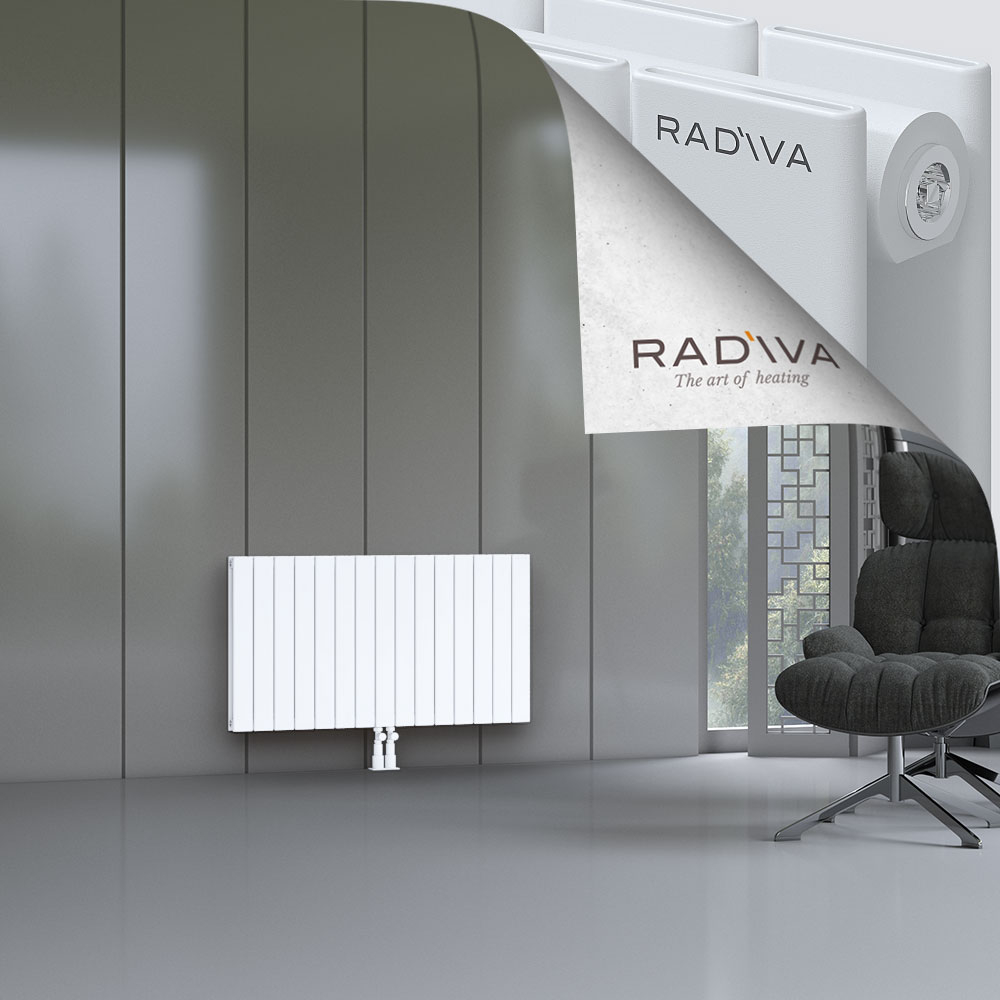 Oti Aluminium Radiator 600x1106 White - 2