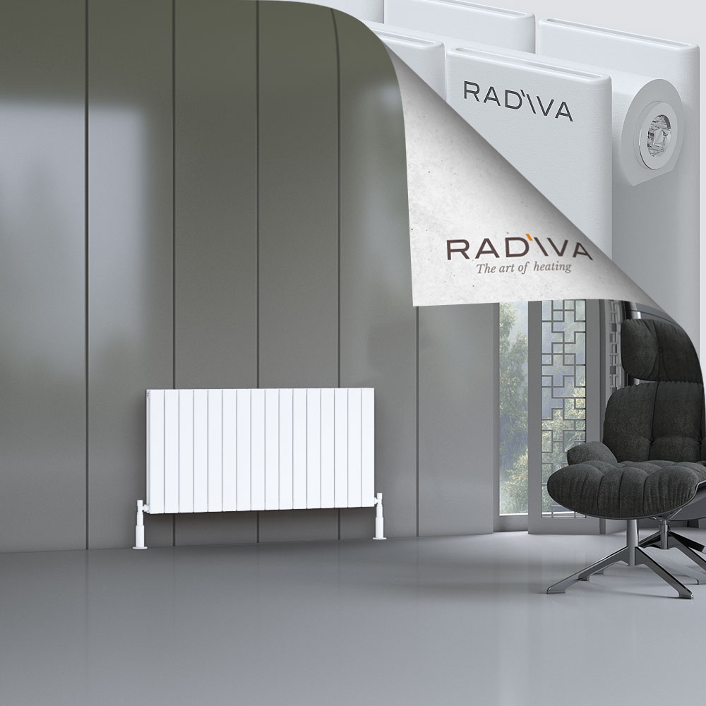 Oti Aluminium Radiator 600x1180 White - 1