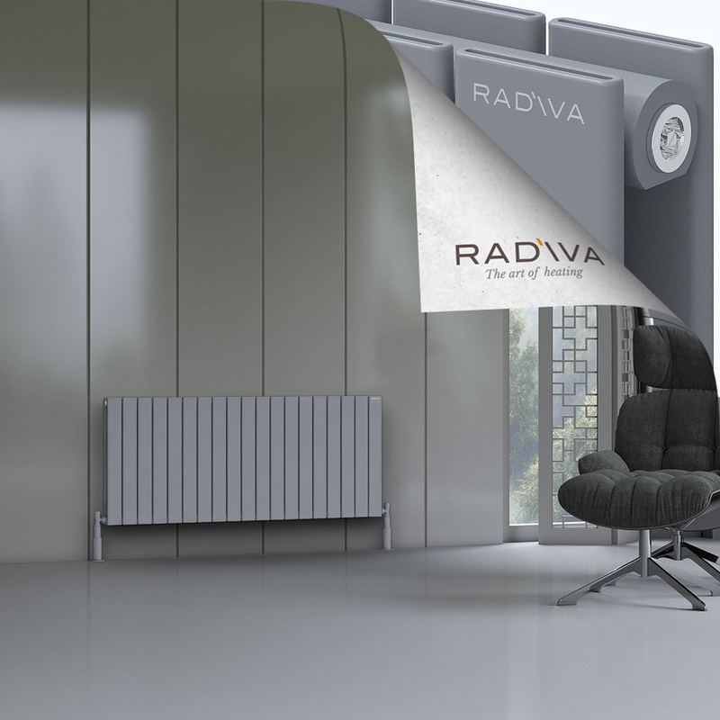 Oti Aluminium Radiator 600x1402 Grey 