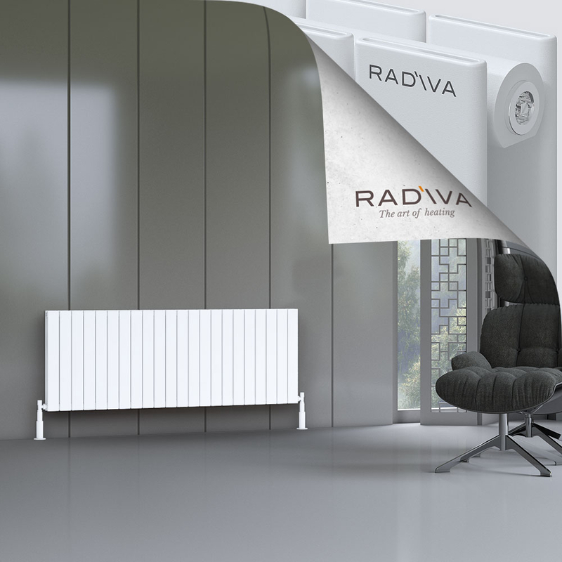 Oti Aluminium Radiator 600x1624 White 