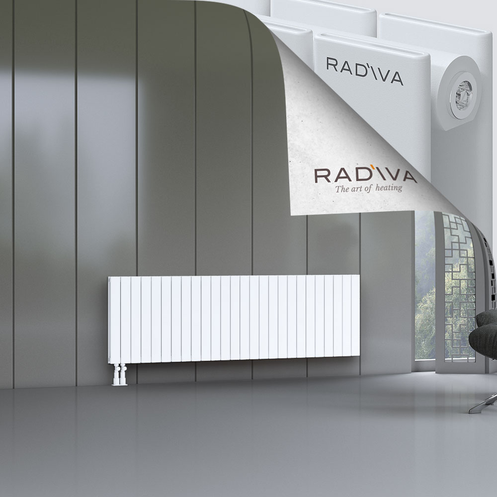 Oti Aluminium Radiator 600x1920 White - 4