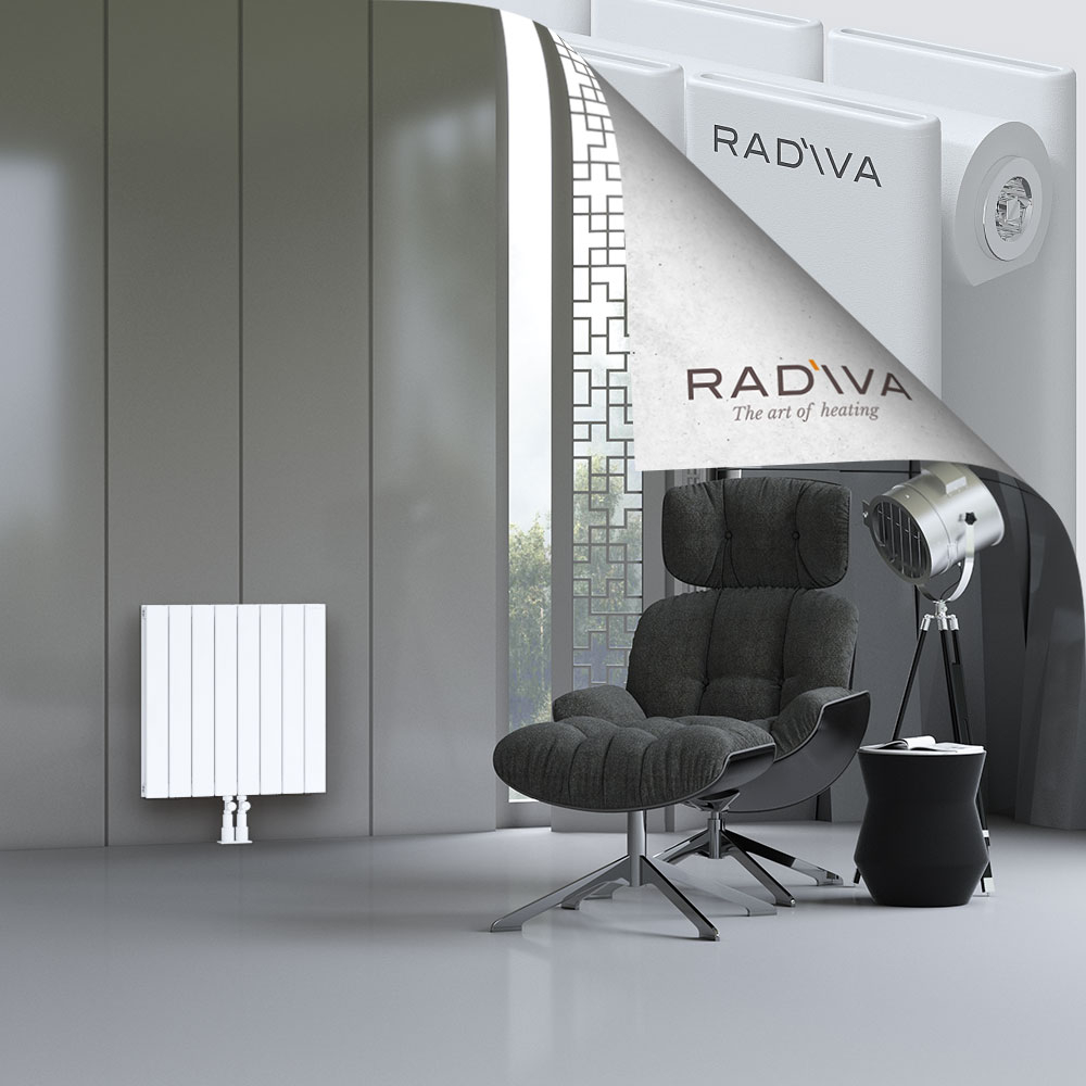 Oti Aluminium Radiator 600x588 White - 2