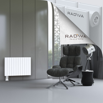 Oti Aluminium Radiator 600x884 White Bottom Left 50mm