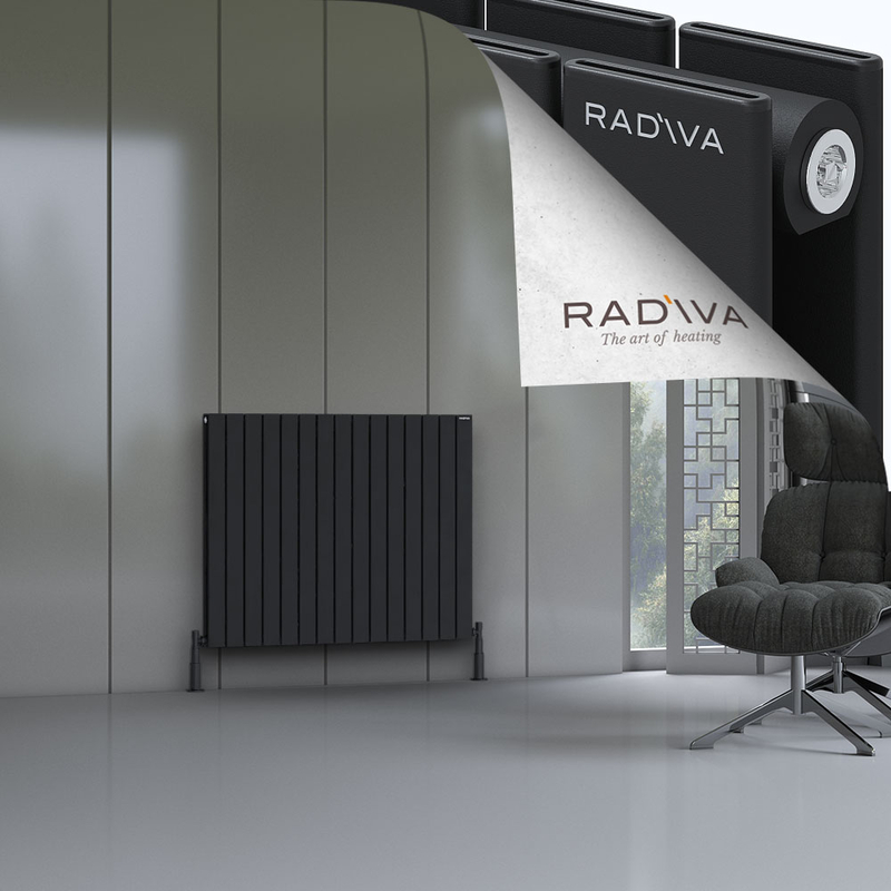 Oti Aluminium Radiator 900x1106 Black 