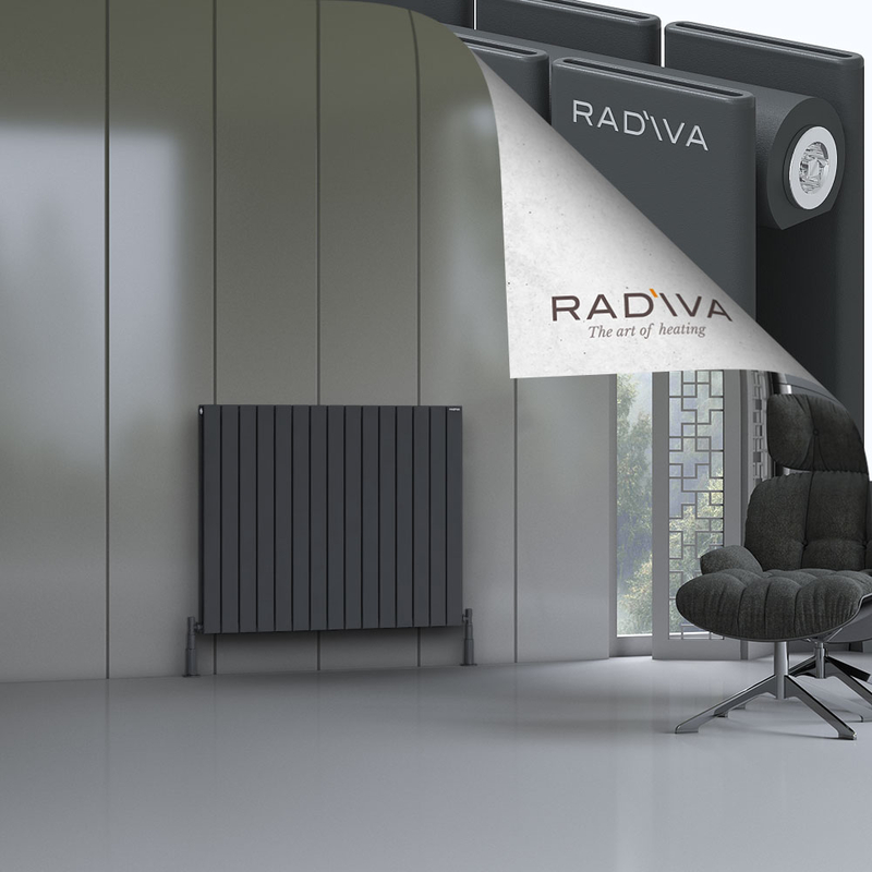 Oti Aluminium Radiator 900x1106 Dark Anthracite 