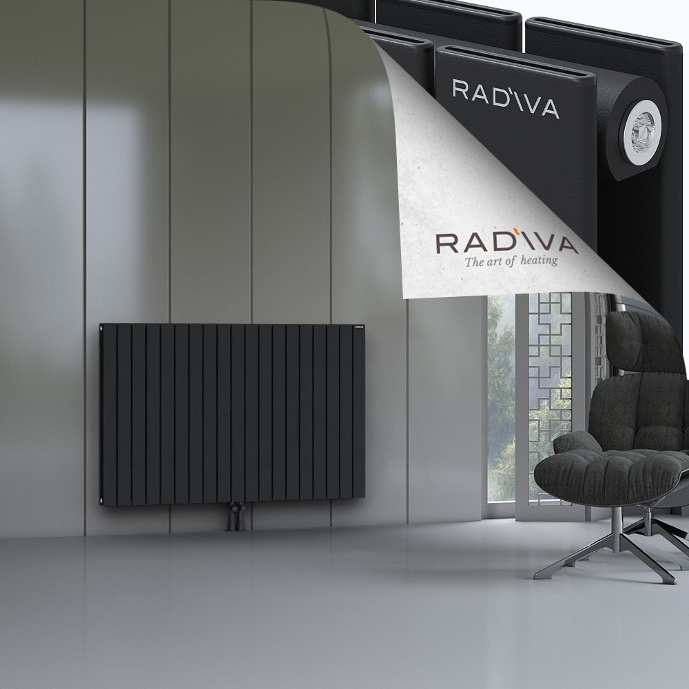 Oti Aluminium Radiator 900x1402 Black - 2