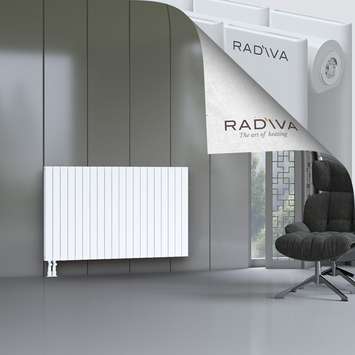 Oti Aluminium Radiator 900x1476 White Bottom Left 50mm