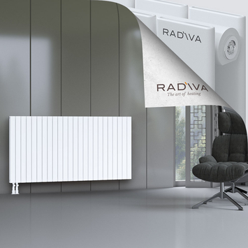 Oti Aluminium Radiator 900x1772 White Bottom Left 50mm