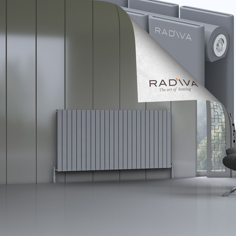 Oti Aluminium Radiator 900x1846 Grey 