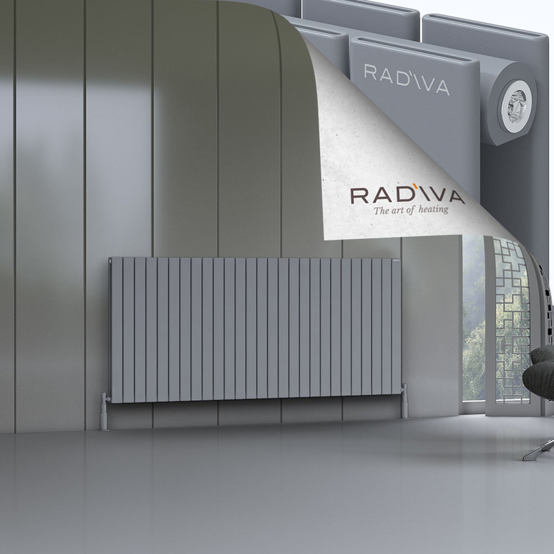 Oti Aluminium Radiator 900x1994 Grey 