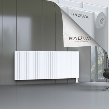 Oti Aluminium Radiator 900x2216 White Bottom Right 50mm