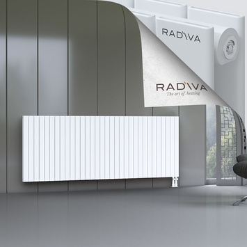 Oti Aluminium Radiator 900x2364 White Bottom Right 50mm