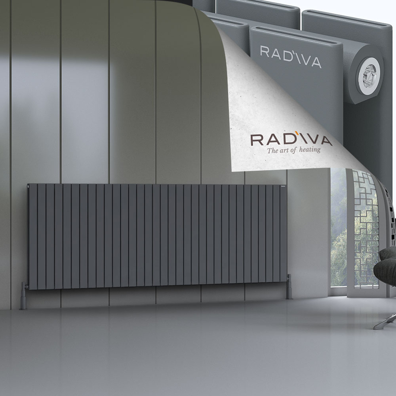 Oti Aluminium Radiator 900x2438 Anthracite 