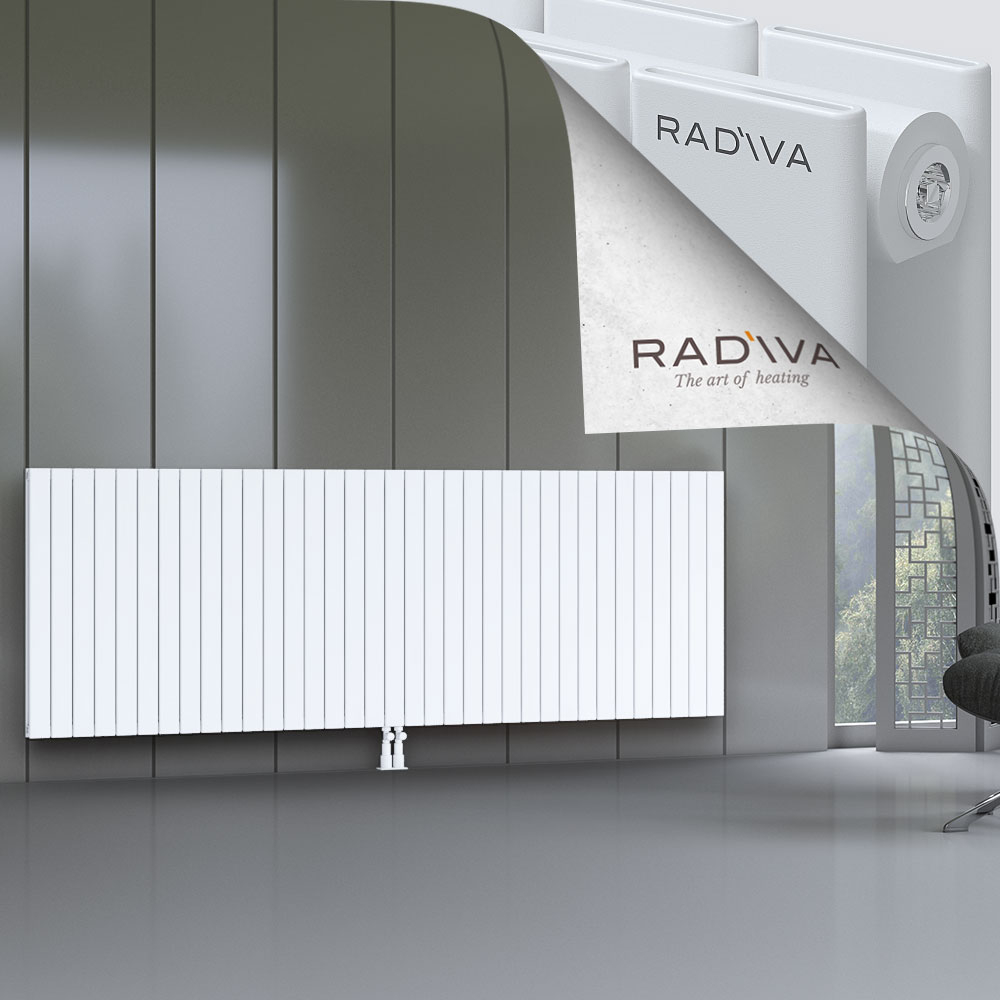 Oti Aluminium Radiator 900x2586 White - 2