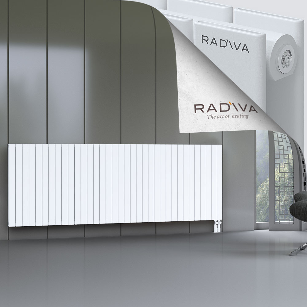 Oti Aluminium Radiator 900x2586 White - 3