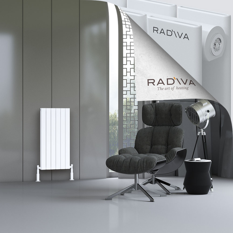 Oti Aluminium Radiator 900x440 White 