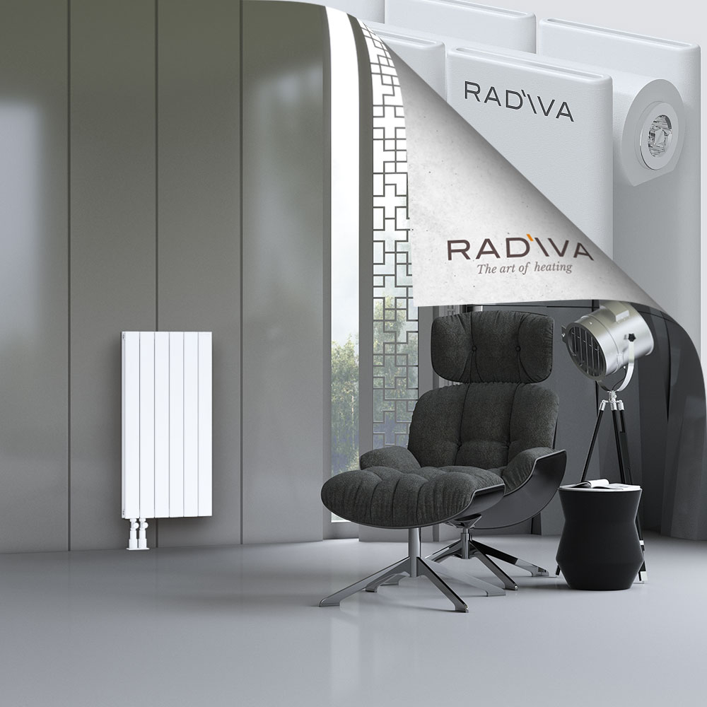 Oti Aluminium Radiator 900x440 White - 4