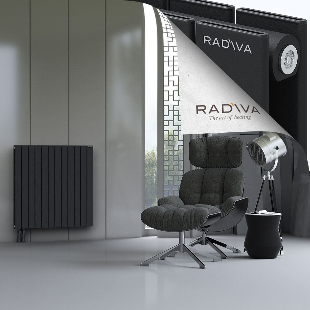 Oti Aluminium Radiator 900x884 Black - 4
