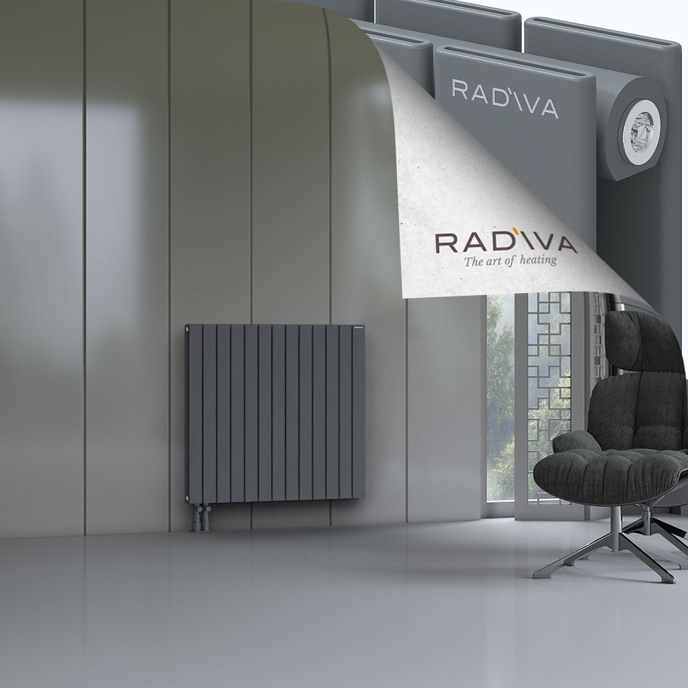 Oti Aluminium Radiator 900x958 Anthracite - 4