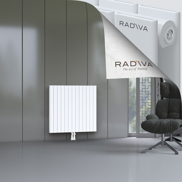 Oti Aluminium Radiator 900x958 White Bottom Middle 50mm