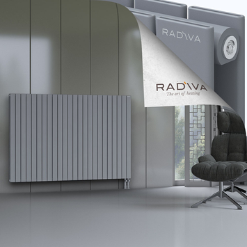 Oti Alüminyum Radyatör 1200x1772 Gri Alt Sağ 50mm