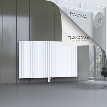 Oti Alüminyum Radyatör 1200x2068 Beyaz Alt Orta 50mm