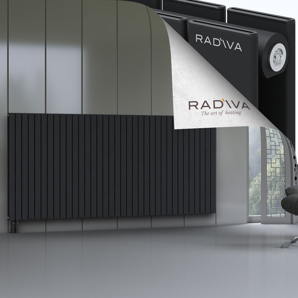 Oti Alüminyum Radyatör 1200x2586 Siyah - 4