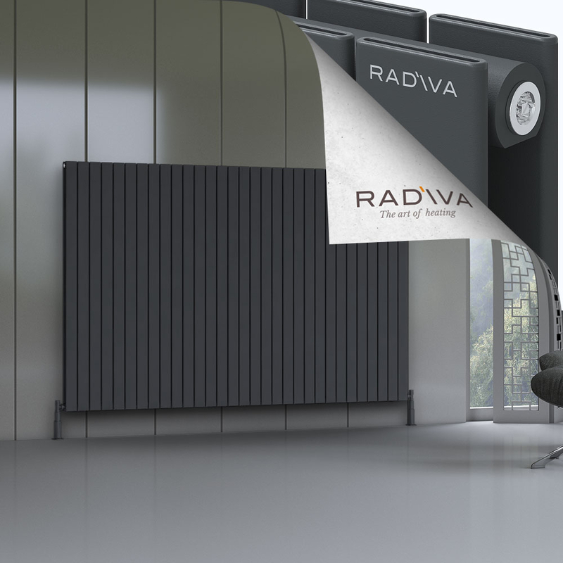 Oti Alüminyum Radyatör 1500x2290 Koyu Antrasit 