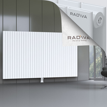 Oti Alüminyum Radyatör 1500x2586 Beyaz Alt Orta 50mm