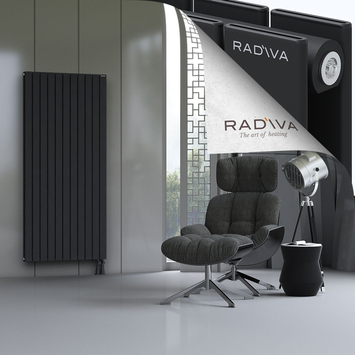Oti Alüminyum Radyatör 1800x810 Siyah Alt Sağ 50mm