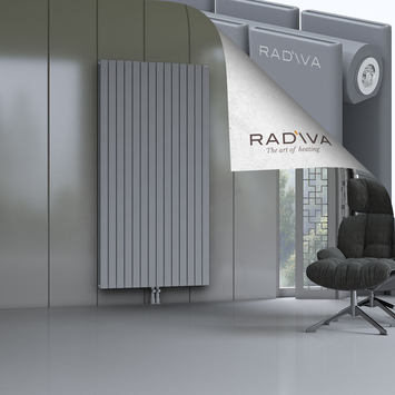 Oti Alüminyum Radyatör 2000x1032 Gri Alt Orta 50mm