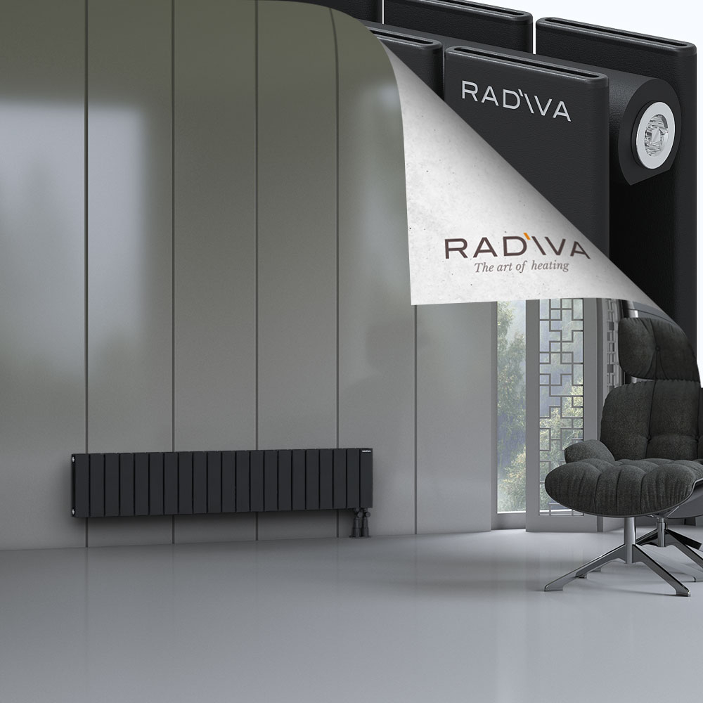 Oti Alüminyum Radyatör 300x1550 Siyah - 3
