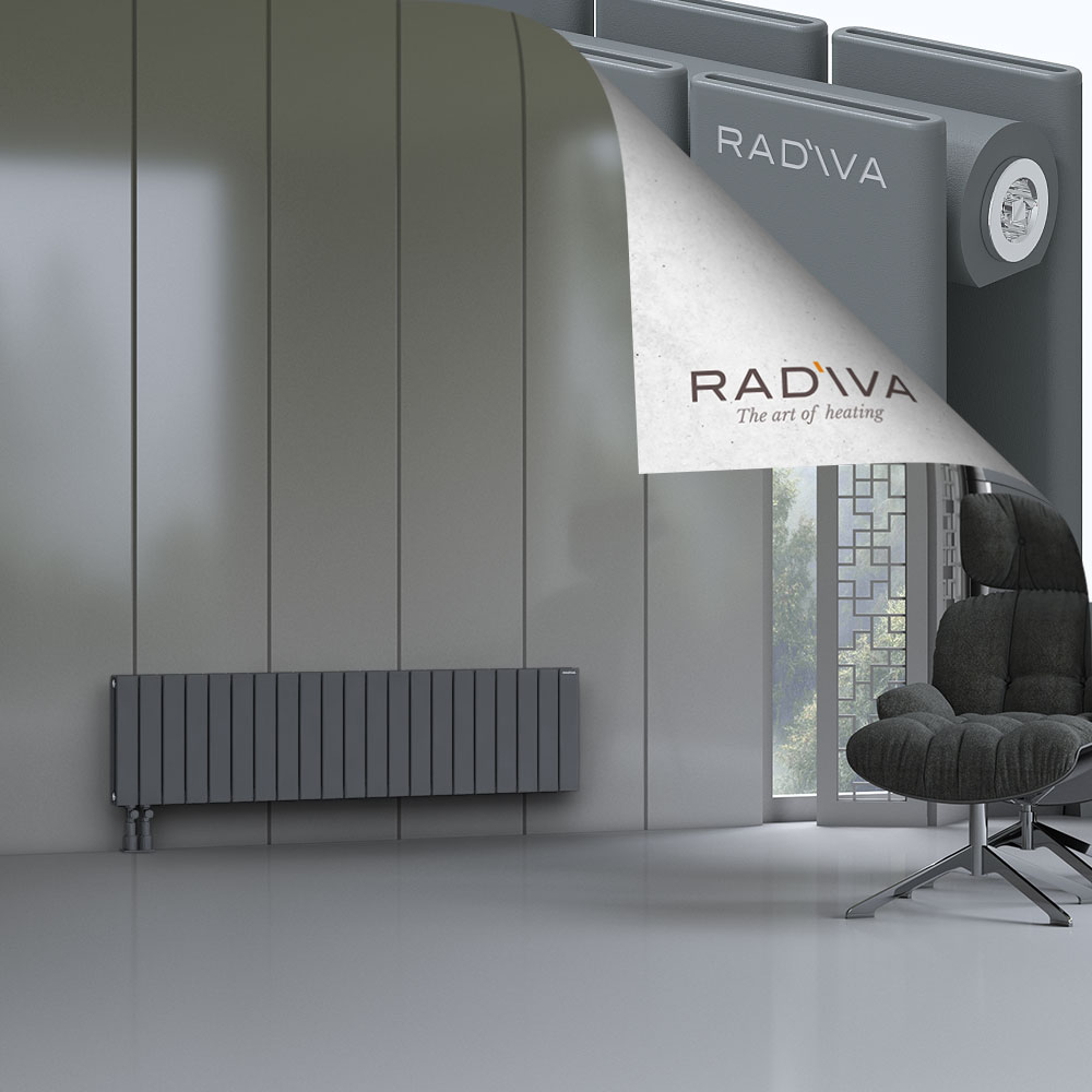 Oti Alüminyum Radyatör 400x1550 Antrasit - 4