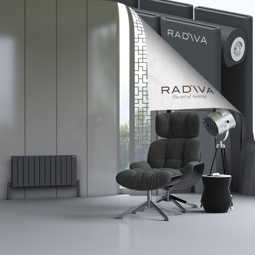 Oti Alüminyum Radyatör 400x884 Koyu Antrasit - 1