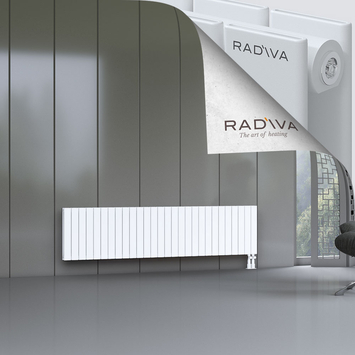 Oti Alüminyum Radyatör 500x2068 Beyaz Alt Sağ 50mm