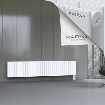 Oti Alüminyum Radyatör 500x2438 Beyaz Alt Sağ 50mm
