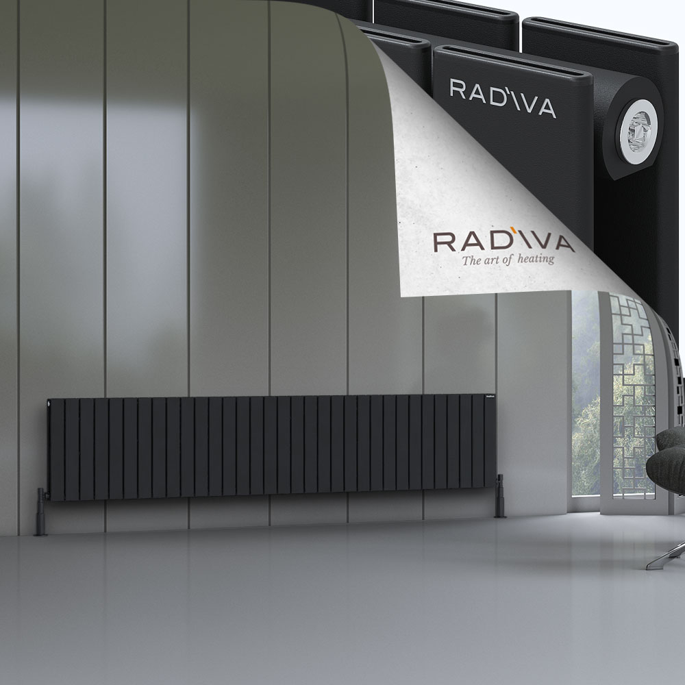 Oti Alüminyum Radyatör 500x2438 Siyah - 1