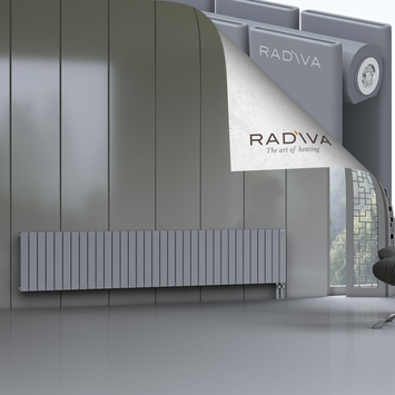 Oti Alüminyum Radyatör 500x2512 Gri Alt Sağ 50mm