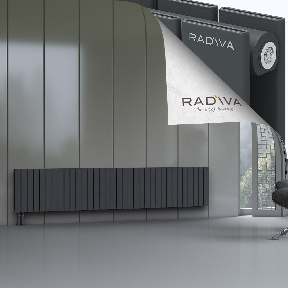 Oti Alüminyum Radyatör 500x2512 Koyu Antrasit - 4